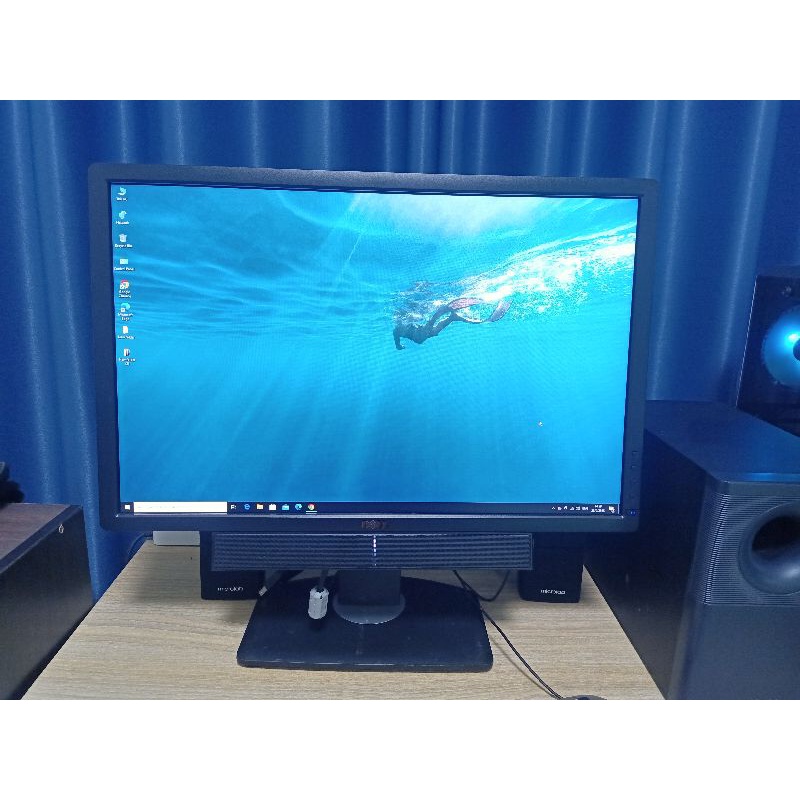 จอคอมมือสอง Dell U2412Mb ขนาด 24 นิ้ว IPS FHD เกรดA พร้อมลำโพง Dell แท้เสียงดี.