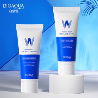 🌟ĤỖŤ🌟โฟมล้างหน้า สูตรอะมิโนเอซิด Bioaqua Amino Acid Facial Cleansing 60g. เก็บเงินปลายทางฟรีของแถม🎁