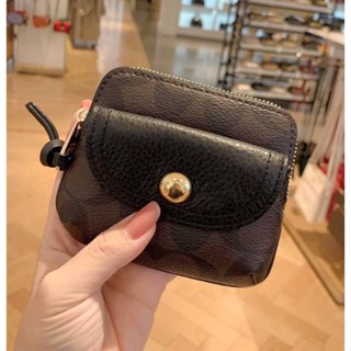 พร้อมส่ง ✅💯 กระเป๋าใส่เหรียญน่ารักๆ Coach แท้ 100