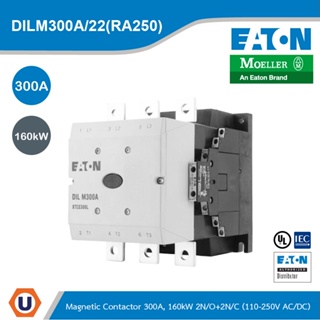 EATON DILM300A/22(RA250)Contactor,380 V 400 V 160 kW,2 N/0,2 NC,RA 250: 110 - 250V 40-60 Hz,Screw Connection  | Ucanbuys