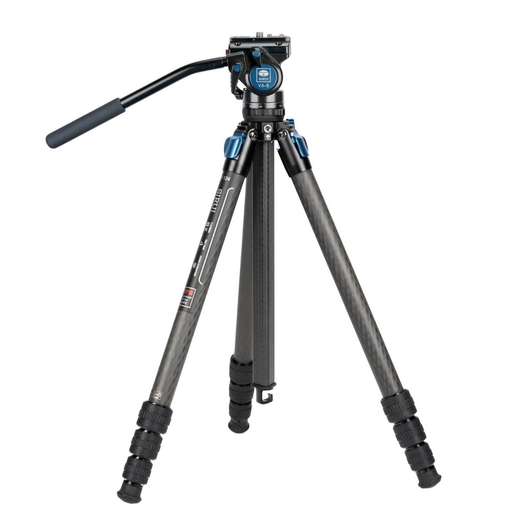 Sirui - ST-124+VA-5 Sirui Standard Series 4-Section Carbon Fiber Tripod Kit with (สินค้าประกันศูนย์)