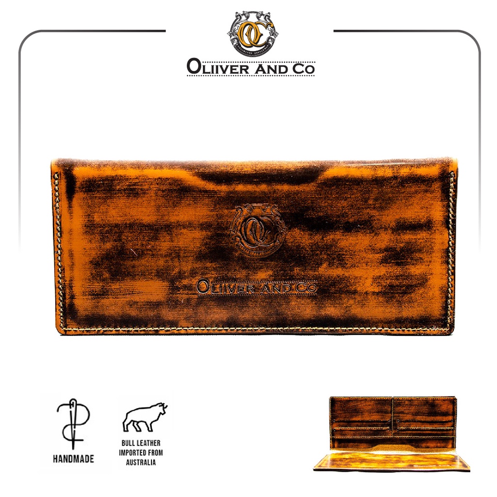 Oliver & Co. Dollar wallet - Long Case (Brown)