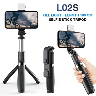 Bluetooth Wireless Selfie Stick Tripod Foldable Extendable Universal Monopod For Smartphones Camera Self-Timer With Fill