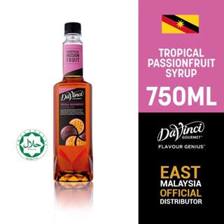 ไซรับ Davinci Tropical Passionfruit Syrup 750 Ml.