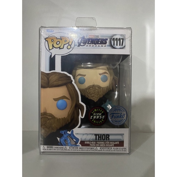 Funko Pop Thor (Glow In The Dark) Marvel Avengers Endgame Chase Exclusive 1117