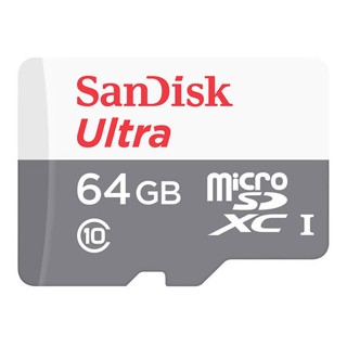 64GB Micro SD Card (ไมโครเอสดีการ์ด) SANDISK ULTRA GN3MN (100MB) SDHC CLASS 10 (7Y) ของแท้ Synnex