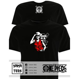 เสื้อยืดสําหรับผู้ชาย♛F.ONE PIECE MONKEY D. LUFFY v3 เสื้อยืด - เสื้อยืดสําหรับผู้ชาย/เสื้อยืดส V*)