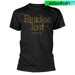 เสื้อตราหานคู่ Tee เสื้อยืด cartoonเสื้อยืด พิมพ์ลาย Paradise Lost Gothic Diy สําหรับผู้ชาย เสื้อคู่