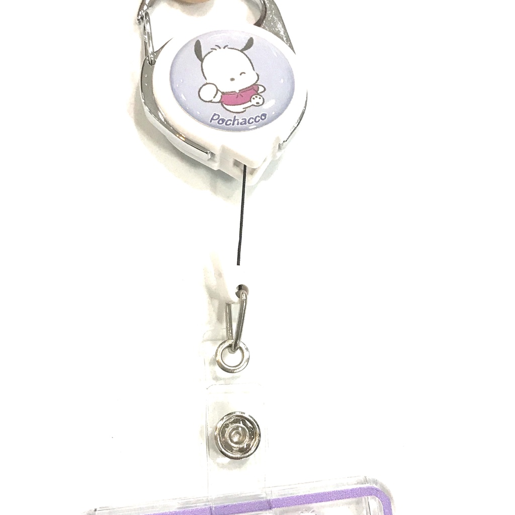 POCHACCO ที่ใส่บัตร ที่ห้อยบัตร พร้อมที่ใส่บัตร สายห้อยดึงยืดออก โยโย่ มีก้ามปูสวยงาม ที่ใส่บัตรขนาด 5.5×8.5 CM  BY PMYL ราคา ถูกที่สุด ดีลบีเคเค แกลเลอรีภาพที่ 4