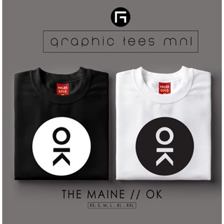 เสื้อยืดกราฟิก MNL GTM The Maine 408 ตกลง Stickman เสื้อที่กําหนดเองเสื้อยืด Unisex สําหรับผู้ห zmu