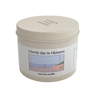 Summerstuff.marine - A lovely day in Okinawa soy wax candle (180g)