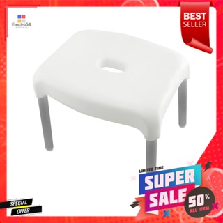 เก้าอี้ขาอลูมิเนียม PLIM M 32x25x30cm สีขาวCHAIR WITH ALUMINUM LEGS PLIM M 32X25X30cm WHITE