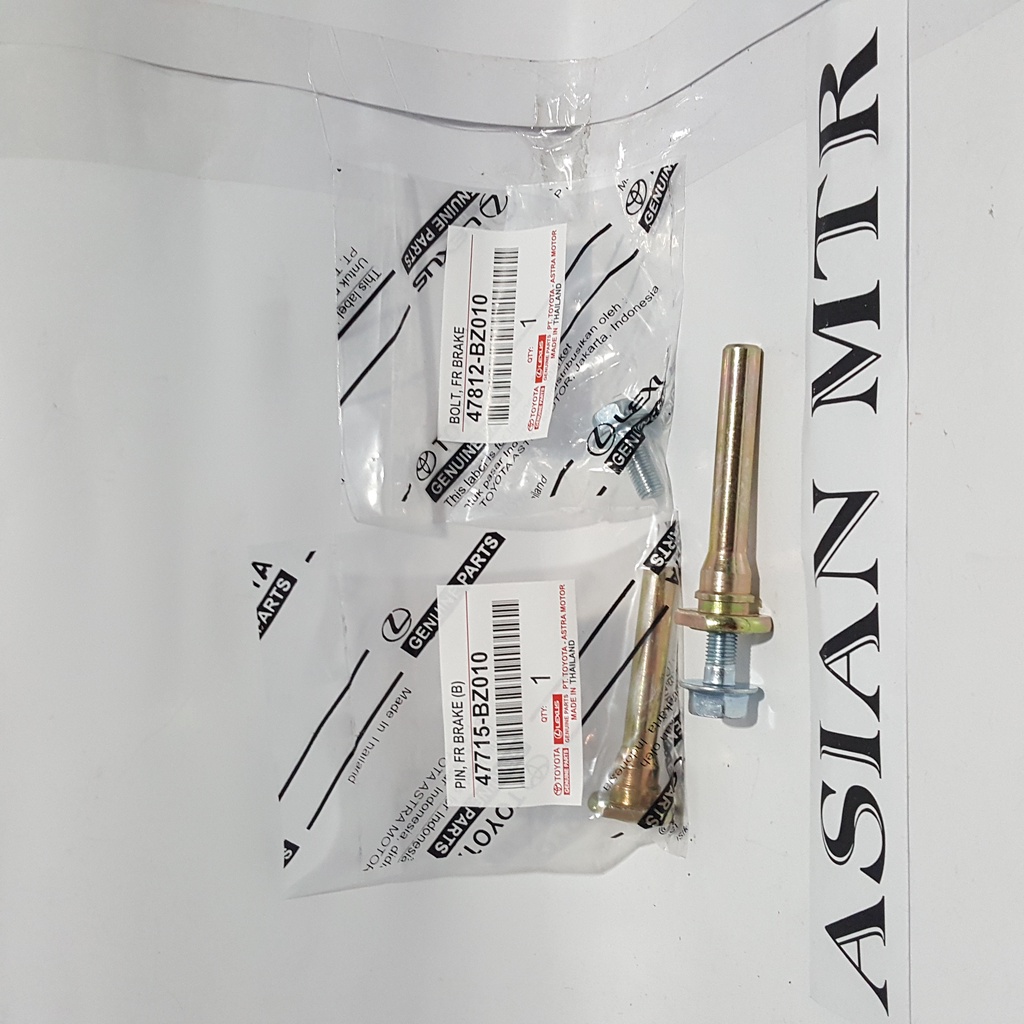 CALIPER PIN B BOLT + AVANZA CALIPER PIN BOLT ราคาต่อชุด