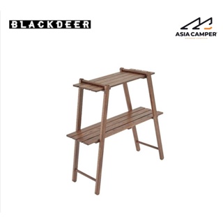 ใส่โค้ด "ASC400M" ลดทันที 10% สูงสุด 400. Blackdeer Nature Oak double-layer Shelf black walnut