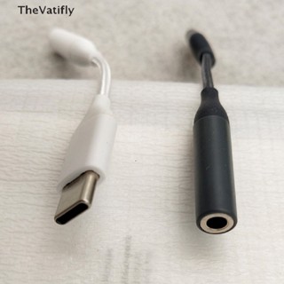 [TheVatifly] สายเคเบิลแจ็คหูฟัง Type C 3.5 สําหรับอะแดปเตอร์หูฟัง USB เป็น 3.5 มม. [Preferred]