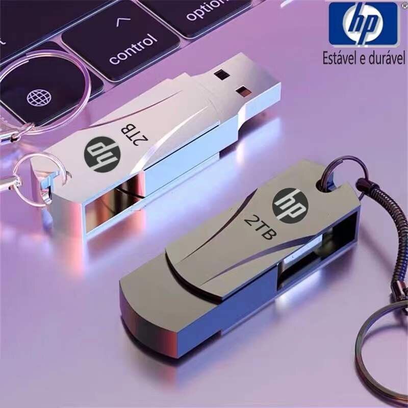 hp 2TB USB 3.0 Flash Drive แฟลชไดร์ฟ Pendrive High Speed Flash Disk แฟลชไดรฟ์โลหะ ความเร็วสูง กันน้ำ flashdrive