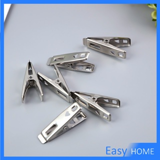 กิ๊ฟหนีบผ้า คลิปหนีบผ้า ตัวหนีบผ้าสแตนเลส    stainless steel clothespin แพ็ค 20 ตัว