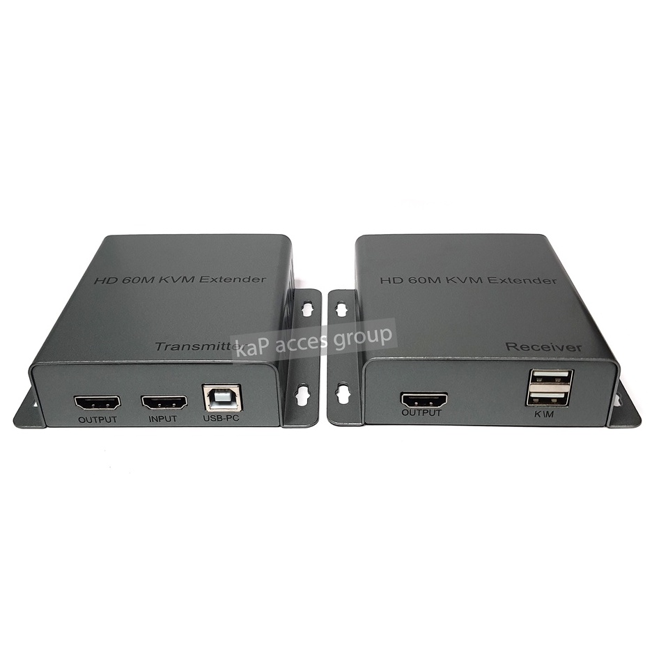 USB KVM Extender Via Cat5e/6 RJ45 Cable 1080P 60/120M HDMI to RJ45 with USB Extendor Transmitter Sup