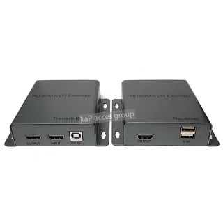 USB KVM Extender Via Cat5e/6 RJ45 Cable 1080P 60/120M HDMI to RJ45 with USB Extendor Transmitter Support Mouse Keyboard