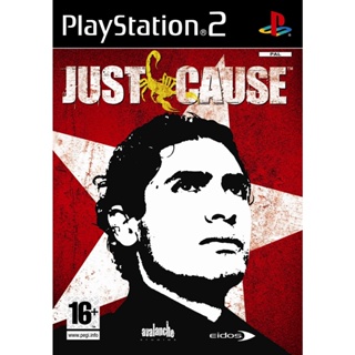 Just Cause (Europe) PS2 แผ่นเกมps2 แผ่นไรท์ เกมเพทู