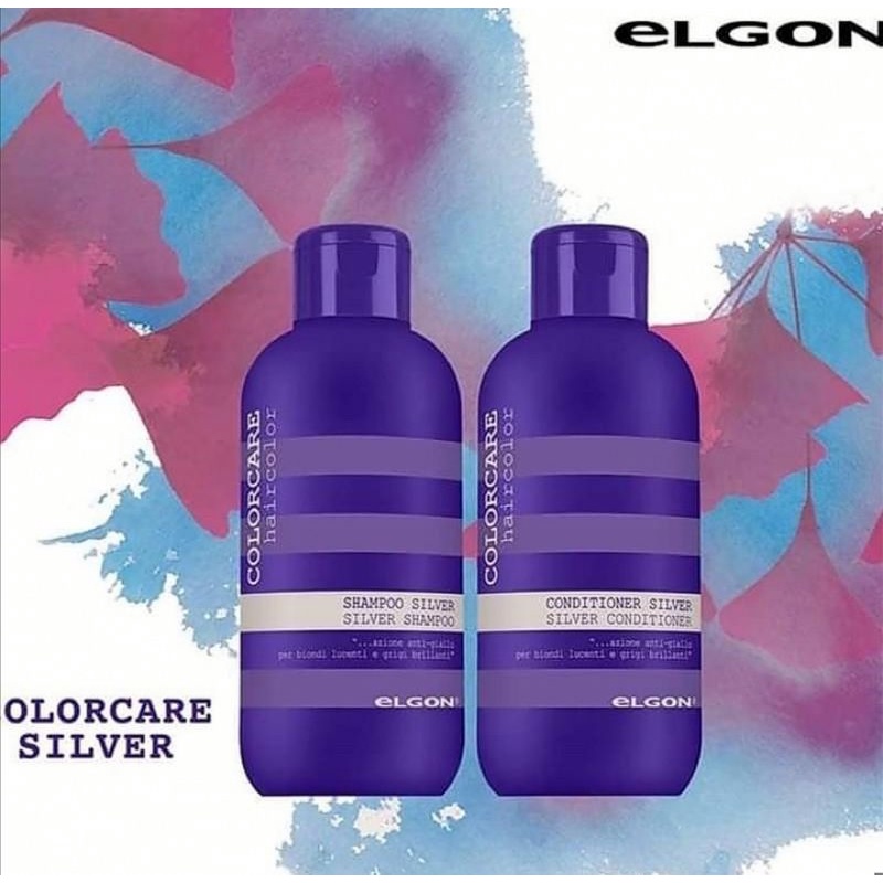 Elgon​ Silver​  Shampoo​&Conditioner​  300.ml