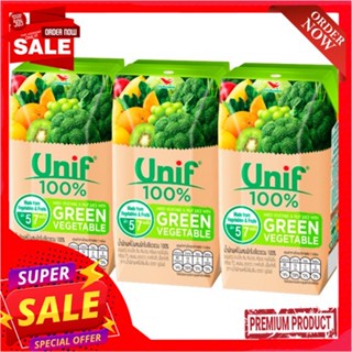 ยูนิฟน้ำผักผลไม้รวม+ผักใบเขียว100%200X3UNIF MIXED VET+ FRUIT JUICE+GREEN VEG.20