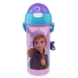 Disney Frozen II Journey ขวดน้ํา PP พร้อมหลอด (600 มล.)