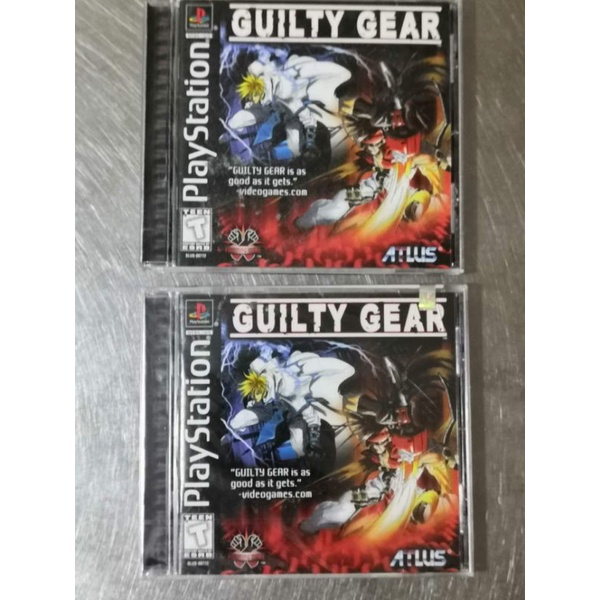 GUILTY GEAR PS1 US Seal, Fatal Fury 2/ Garo Densetsu 2 PC Engine CD-ROM2
