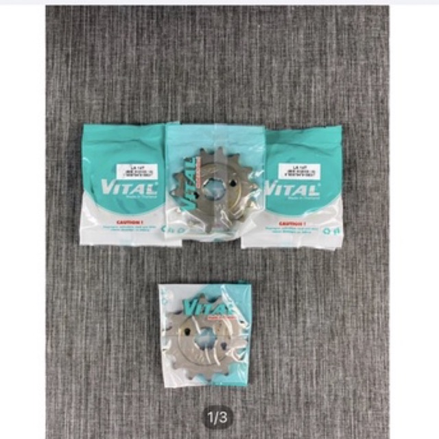 สเตอร์ 520 สําหรับ Rebel 125/ Rebel 250 /Master 250 /LA 125 /LA 250 ขนาด 13-14-15 ใช้ Vital Thai ยี่