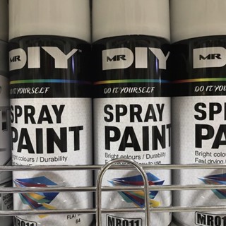 (NQT84) สเปรย์เพ้นท์ Spray Paint สีเปรย์สำหรับงานอเนกประสงค์ ขนาด 400ml. ใช้กับ ABS ได้ ติดแน่น พ่นสี สีรถยนต์