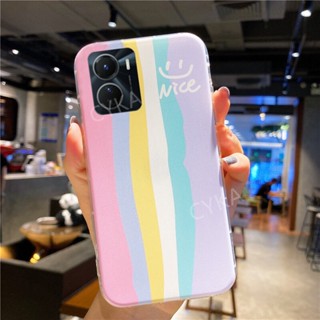 พร้อมส่ง เคสโทรศัพท์มือถือแบบนิ่ม ไล่โทนสีรุ้ง สําหรับ Vivo iQOO Z7x iQOO Z7 5G 2023 Vivo iQOOZ7 iQOOZ7 iQOOZ7x