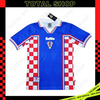 Croatia 1998 World Cup Vintage Jersey เสื้อบอลโครเอเชีย เสื้อโครเอเชียย้อนยุค HNS