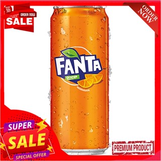 แฟนต้ากระป๋อง น้ำส้ม 325มล.FANTA ORANGE 325 ML.