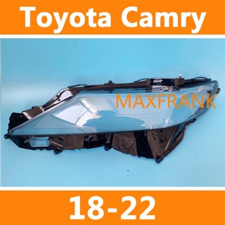 ฝาครอบไฟหน้ารถยนต์ สําหรับ Toyota Camry 18-22 ฝาครอบไฟหน้า / ฝาครอบไฟหน้าตรงรุ่น สำหรับ / ฝาครอบไฟหน้าสําหรับ / ฝาครอบเลนส์ไฟหน้า รถยนต์สําหรับ / เลนส์ไฟหน้า