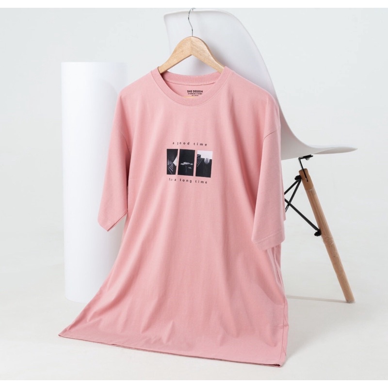 เสื้อ Oversized minimal โอเวอร์ไซส์ ทรงสวย She design