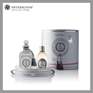 [BBLVDF-F10] BATH &amp; BLOOM Reed Set - Chrome บาธ แอนด์ บลูม ชุดน้ำมันหอมระเหย กลิ่นดอกมะลิ ดอกกุหลาบ ดอกลิลลี่ 300 มล.