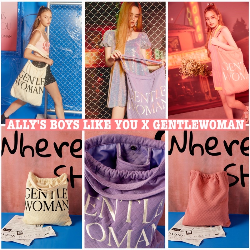 #GENTLEWOMAN #ALLYSBOYSLIKEYOUXGENTLEWOMAN #คอลเลคชันใหม่ #กระเป๋า #แฟชั่น