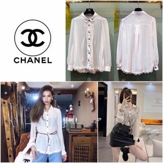 เสื้อเชิ้ต CHANEL SPRING SUMMER SS22-23 SILK SHIRT