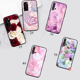 เคสโทรศัพท์มือถือแบบนิ่ม ลายดอกกุหลาบ DI59 สําหรับ Huawei P10 P20 P30 Pro Lite Y8S Y9S