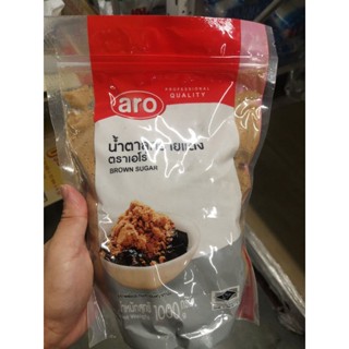 ecook​ น้ำตาลทรายแดง​ aro​ brown​ sugar​ 1000g