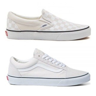 Vans รองเท้าผ้าใบ Old Skool / Classic Slip-On Color Theory | White (2รุ่น)