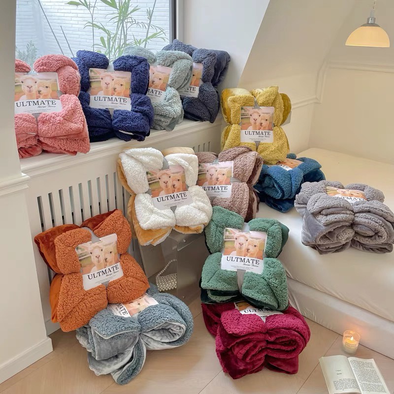 ผ้าห่มขนแกะ Sherpa Throw [230×200 cm.]