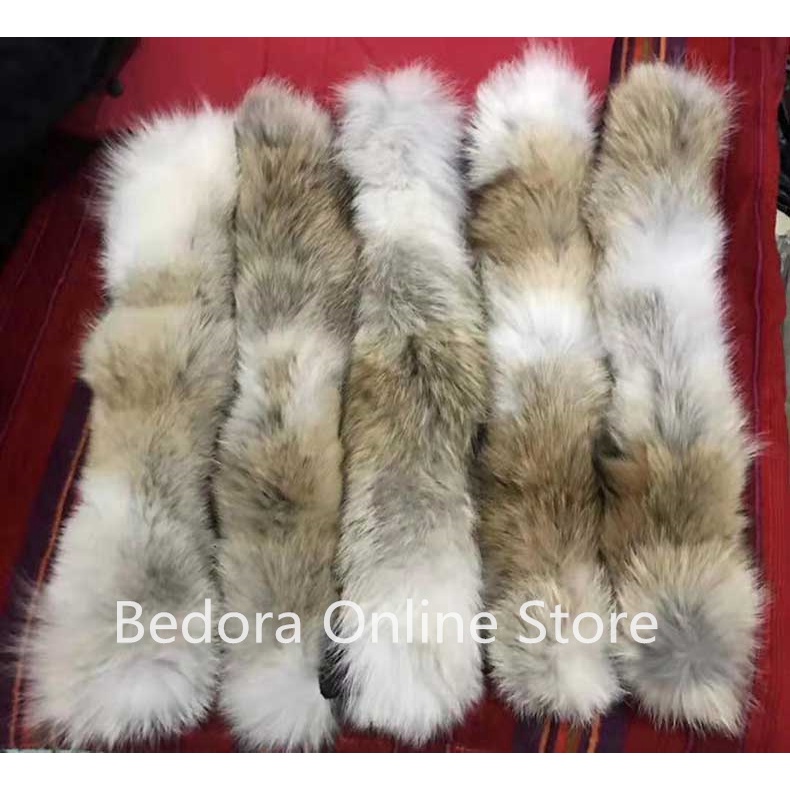กระแสน้ำHot Classic Fashion Real Coyote Fur Winter Mens Womens CG Snow Mantra Parka Down Jackets Outerwear Coat Water Wi #4