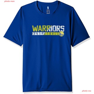 Tee photo man Golden State Warriors เสื้อยืด NBA By Outerstuff NBA Youth Boys เสื้อยืดวินเทจ ผู้ชาย