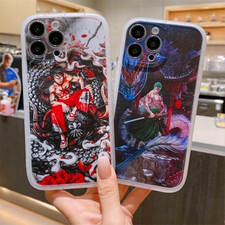 เคสซิลิโคน สำหรับ ไอโฟน Clear Case iPhone 14 Pro Max 14 Plus 13 Pro Max 12 Pro Max 11 Pro Max X XR XS Max 7 8 Plus Cartoon วันพีซ One Piece Cool ลูฟี่ Luffy &amp; โซโล Zoro Silicone Case