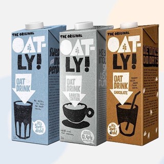 นมโอ๊ตลี่ oat milk นมข้าวโอ๊ต ขนาด 1 ลิตร