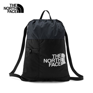 THE NORTH FACE BOZER CINCH PACK - TNF BLACK/TNF WHITE อุปกรณ์สำหรับเดินทาง กระเป๋า กระเป๋าเป้