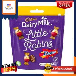 Dairy Milk Little Daim Robins Chocolate Cadbury 77g/แดรี่ มิลค์ ลิตเติ้ล เดม โรบินส์ ช็อกโกแลต Cadbury 77gDairy Milk Lit