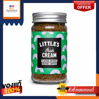 Littles Irish Cream Flavour Infused Instant Coffee 50g ลิตเติ้ลส์ กาเเฟสำเร็จรูป รสไอริชครีม 50g