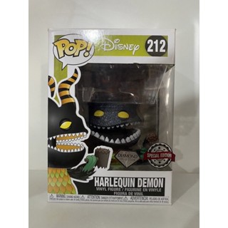 Funko Pop Harlequin Demon Disney Nightmare Before Christmas Diamond Collection Exclusive 212